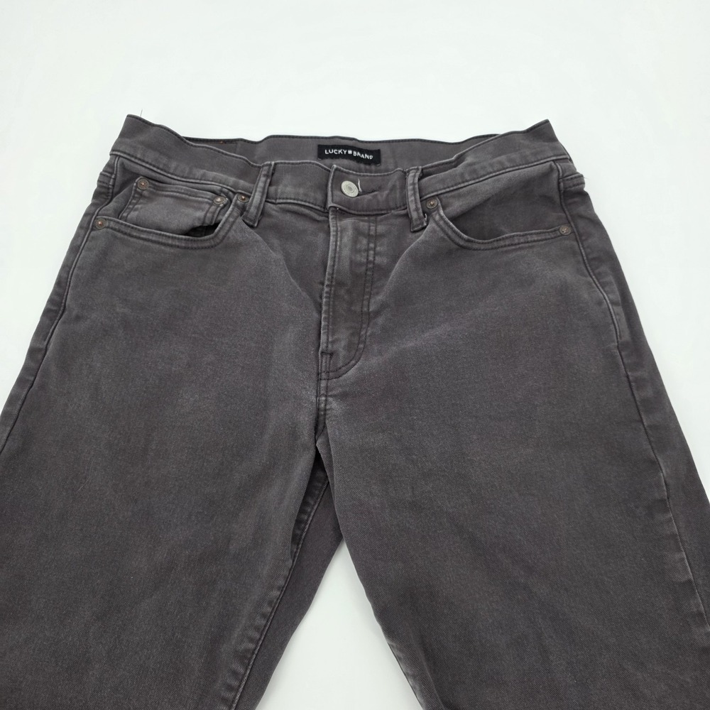 Lucky Brand Jeans Men's 31x32 Gray 410 Athletic Straight Stretch Denim Classic - Picture 3 of 9
